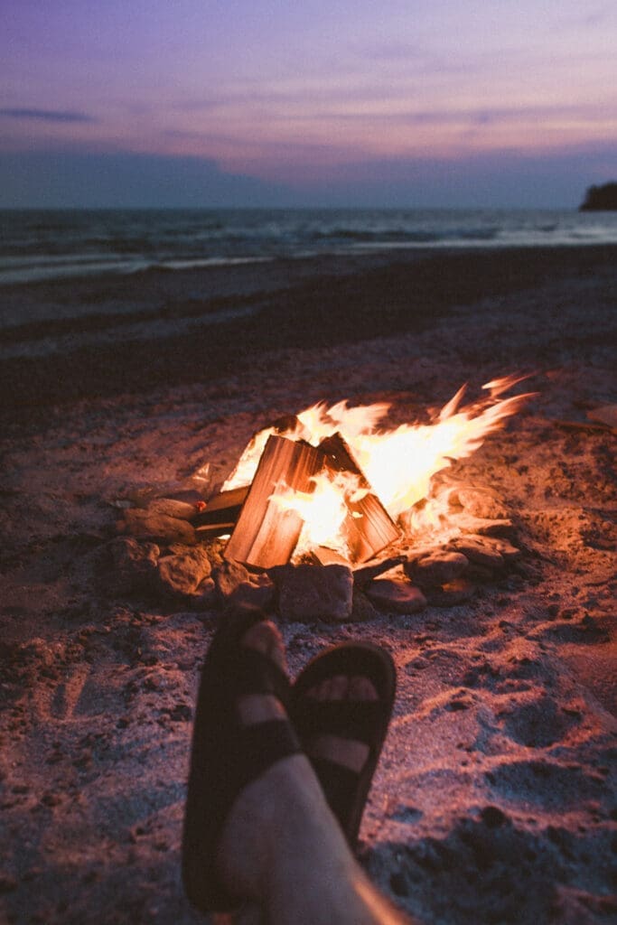 chilling in a vacation after retirement